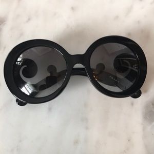 Prada Baroque Round Sunglasses